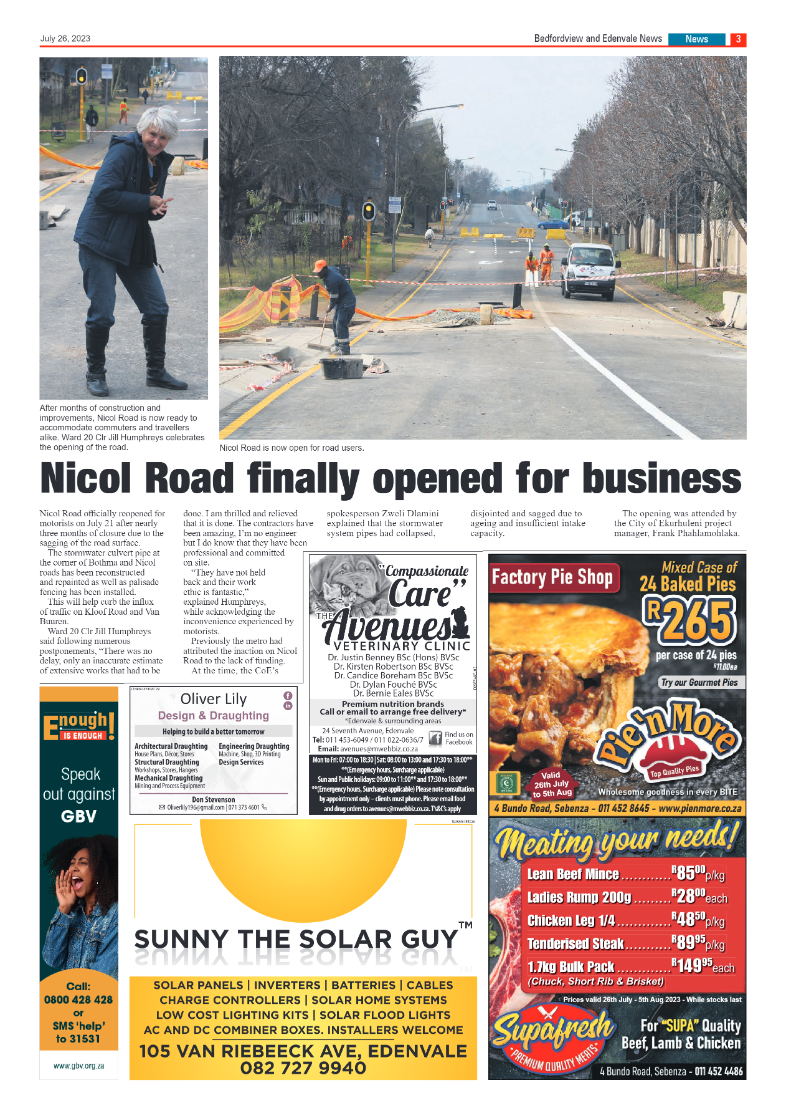Bedfordview and Edenvale 26 July 2023 page 3