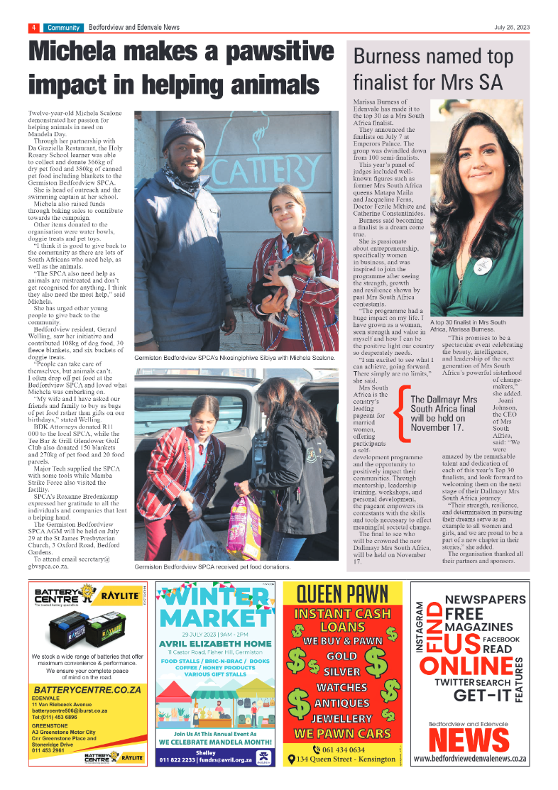 Bedfordview and Edenvale 26 July 2023 page 4