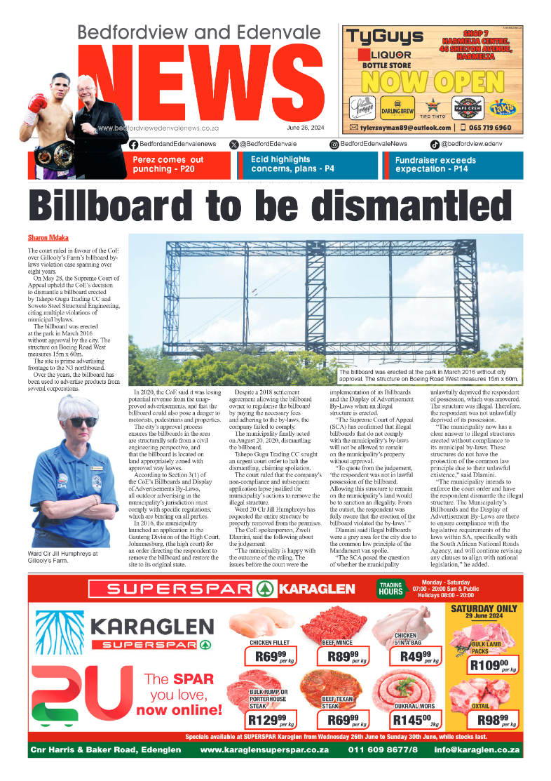Bedfordview and Edenvale 26 June 2024 page 1