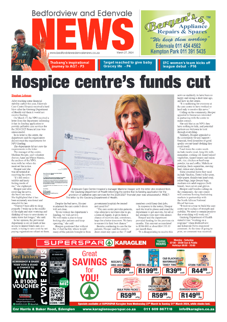 Bedfordview and Edenvale 26 March 2024 page 1