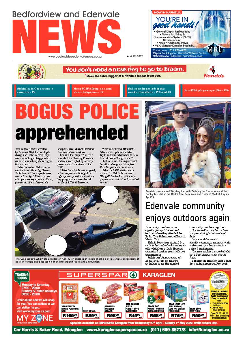 Bedfordview and Edenvale 27 April 2022 page 1