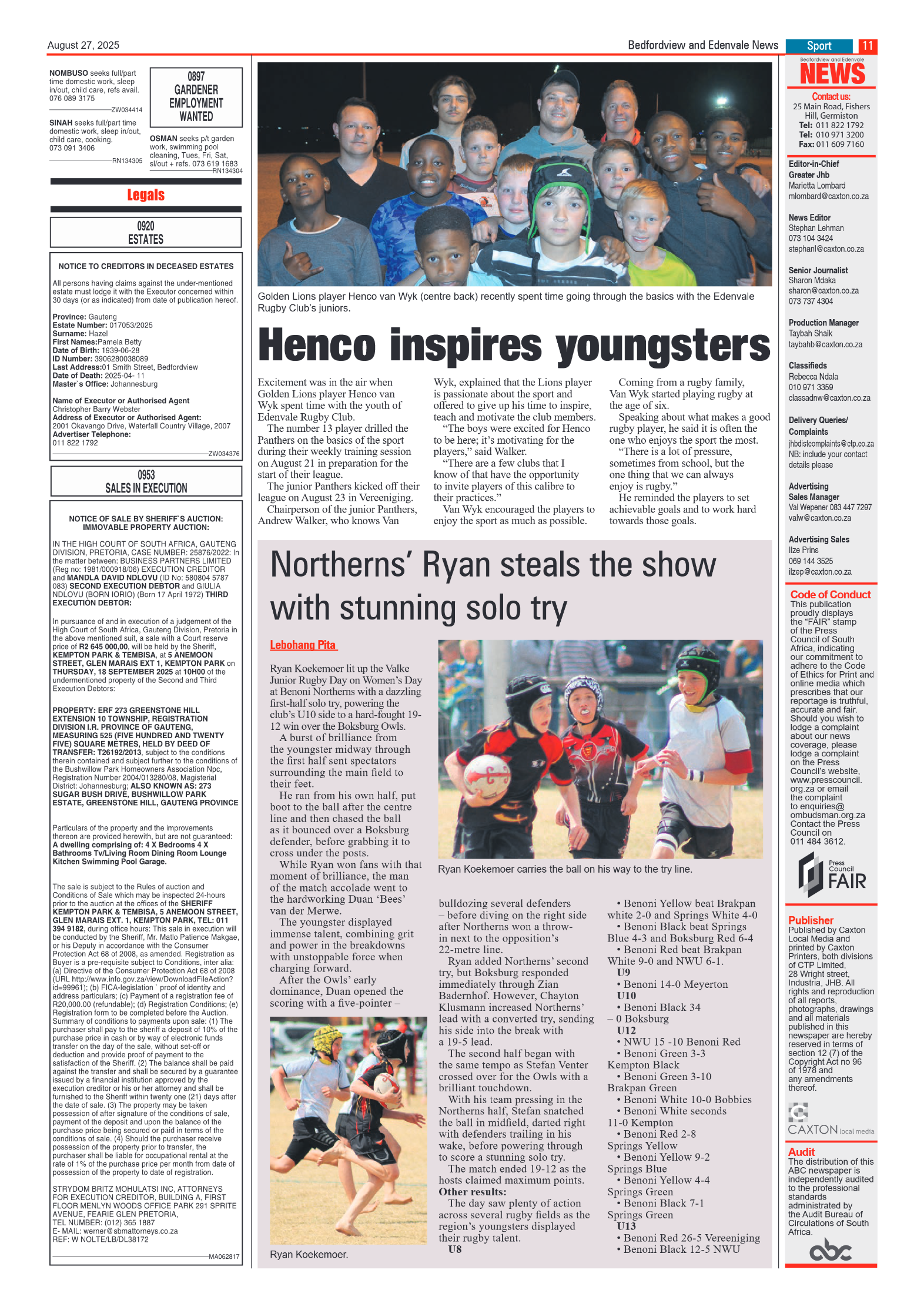 Bedfordview and Edenvale 27 August 2025 page 11