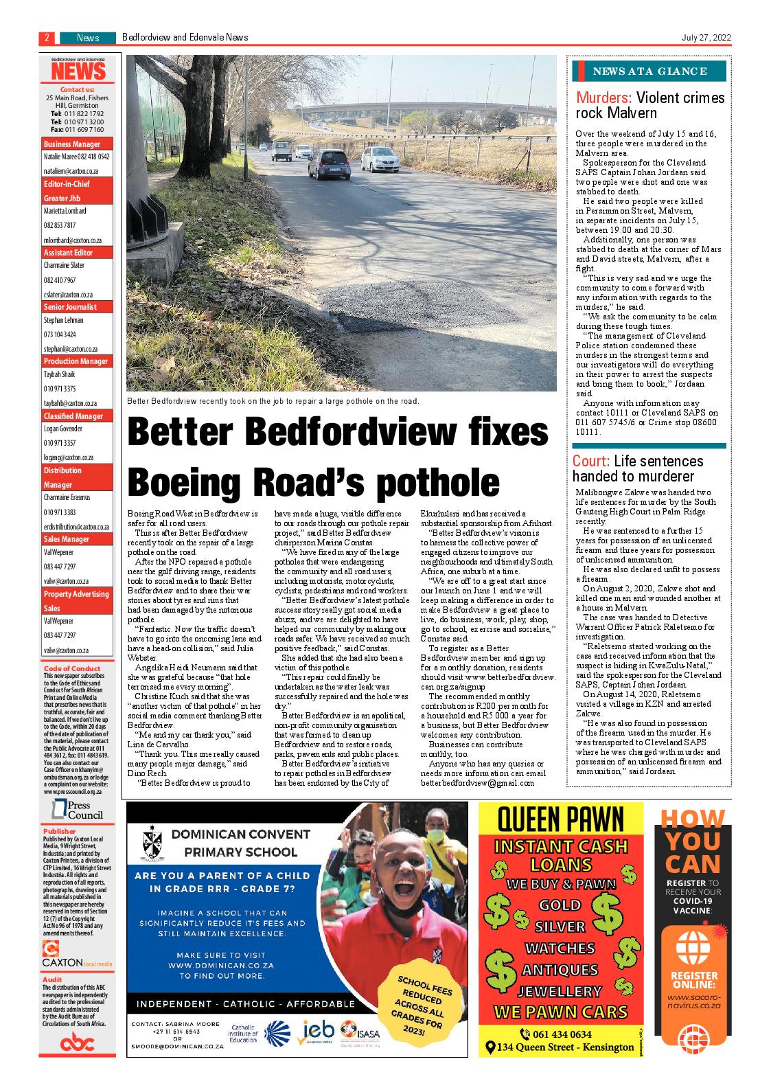 Bedfordview and Edenvale 27 July 2022 page 4