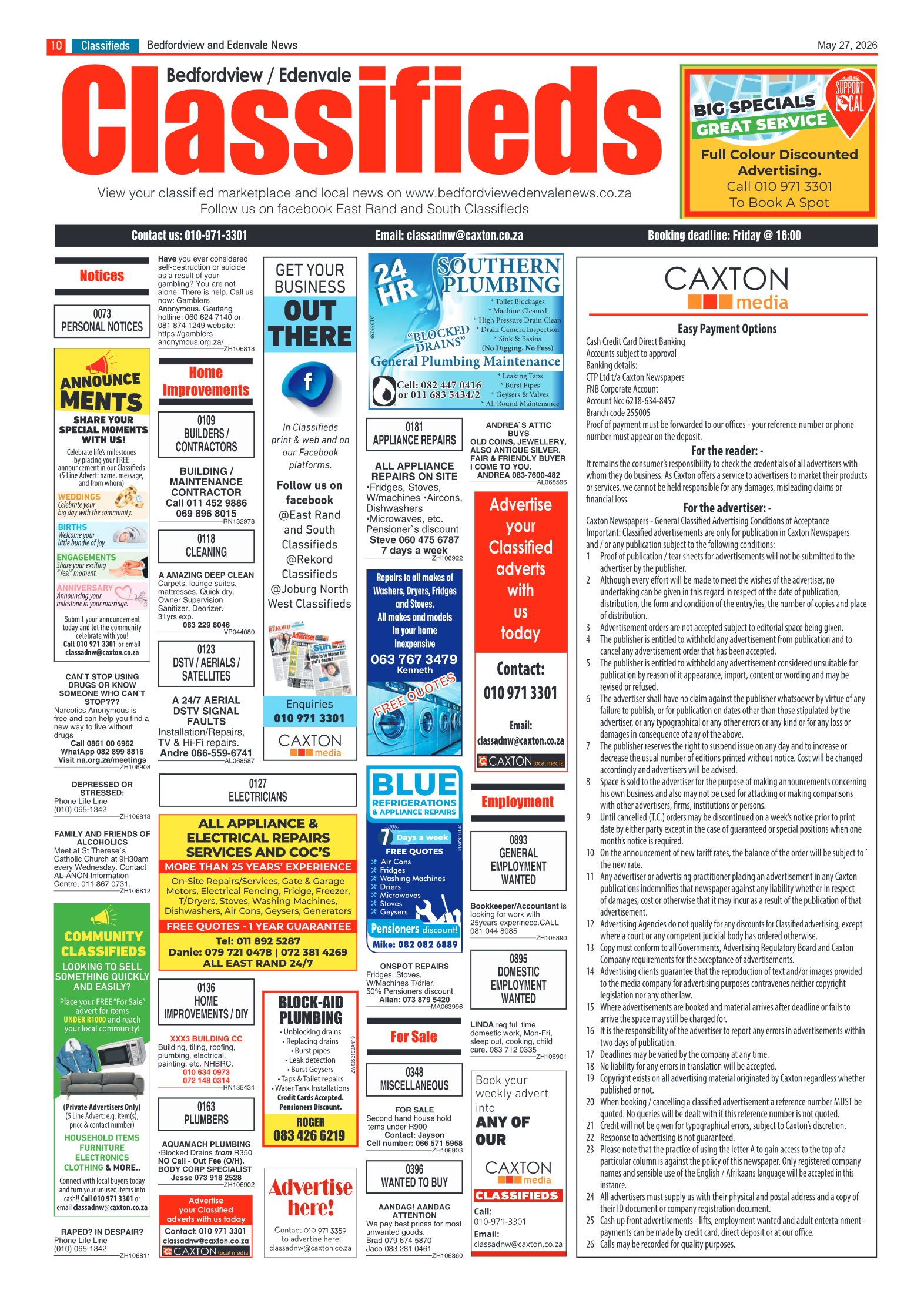 Bedfordview and Edenvale 27 May 2026 page 10
