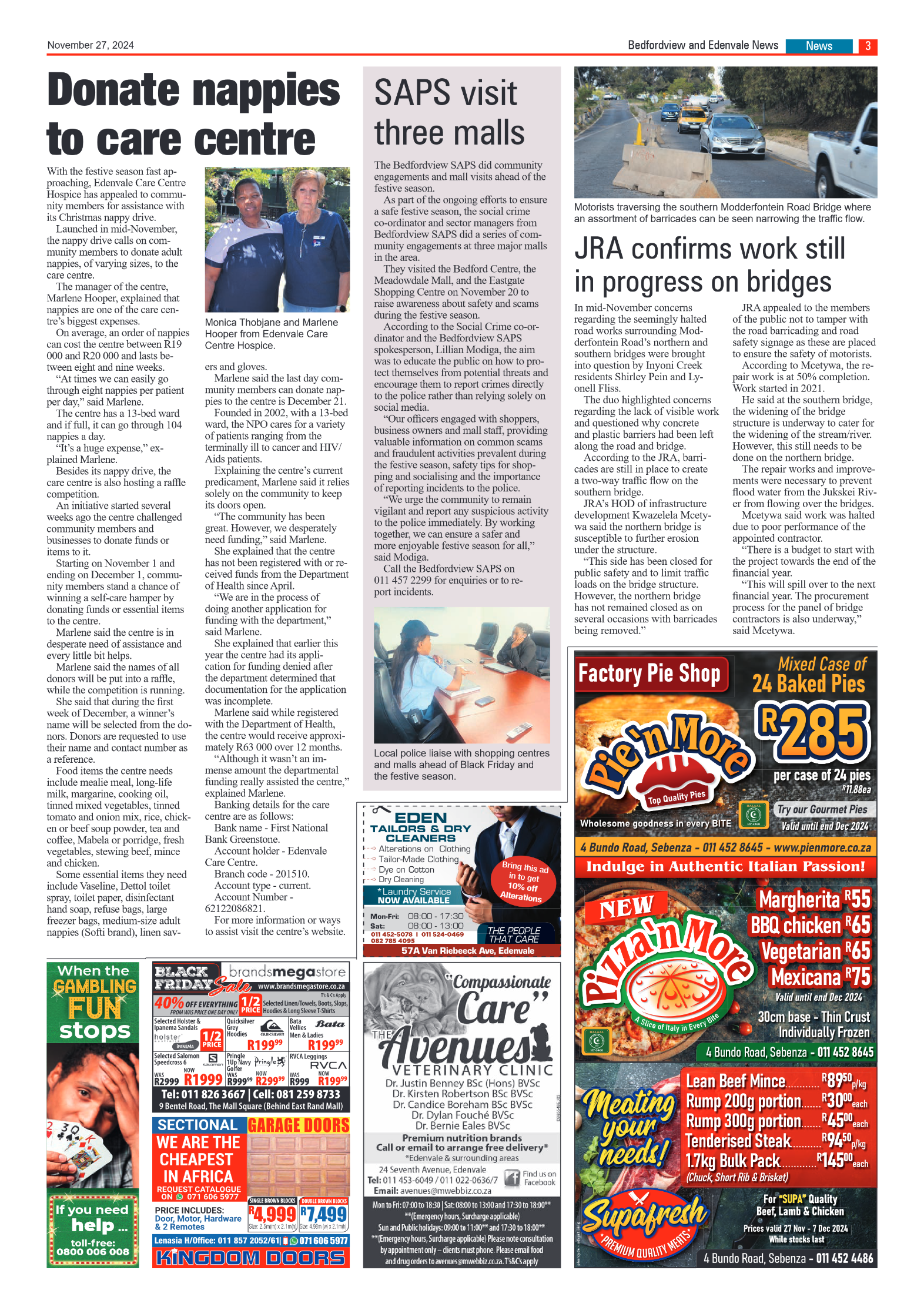 Bedfordview and Edenvale 27 November 2024 page 3