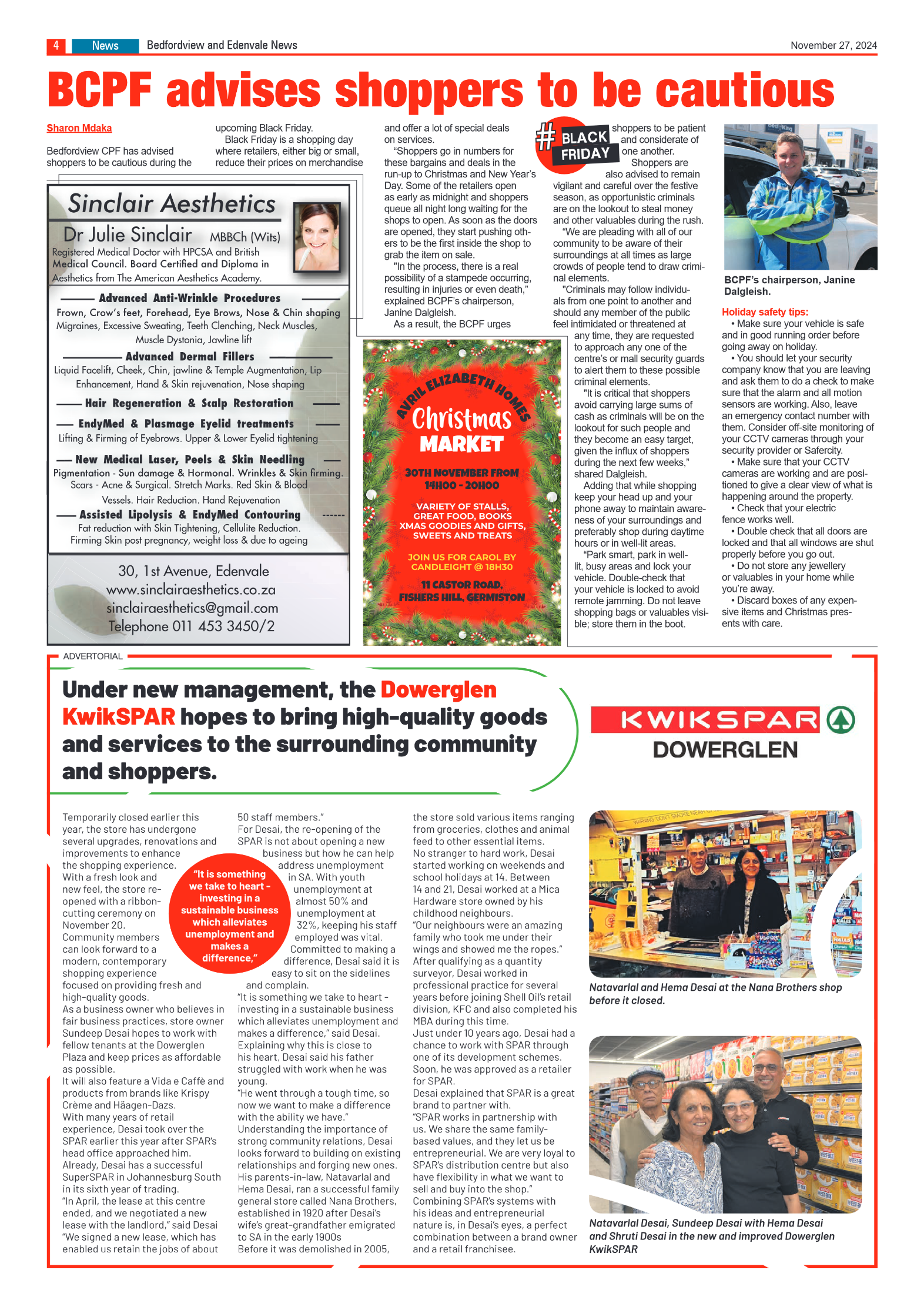 Bedfordview and Edenvale 27 November 2024 page 4