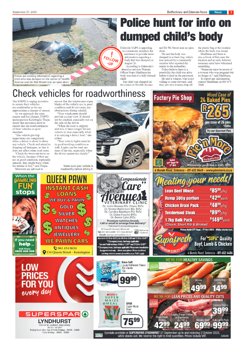 Bedfordview and Edenvale 27 September 2023 page 3