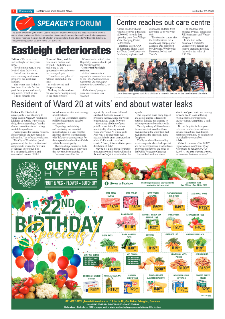 Bedfordview and Edenvale 27 September 2023 page 4