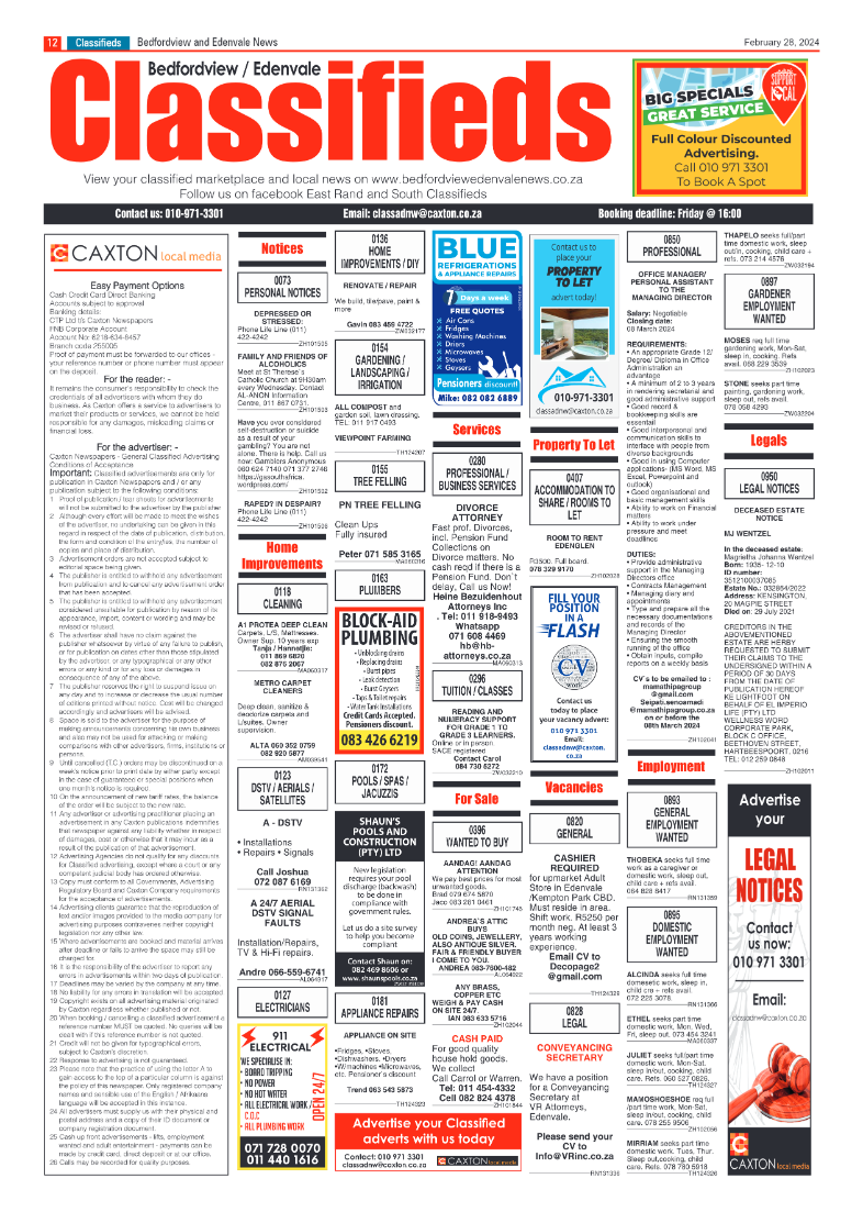 Bedfordview and Edenvale 28 February 2024 page 14