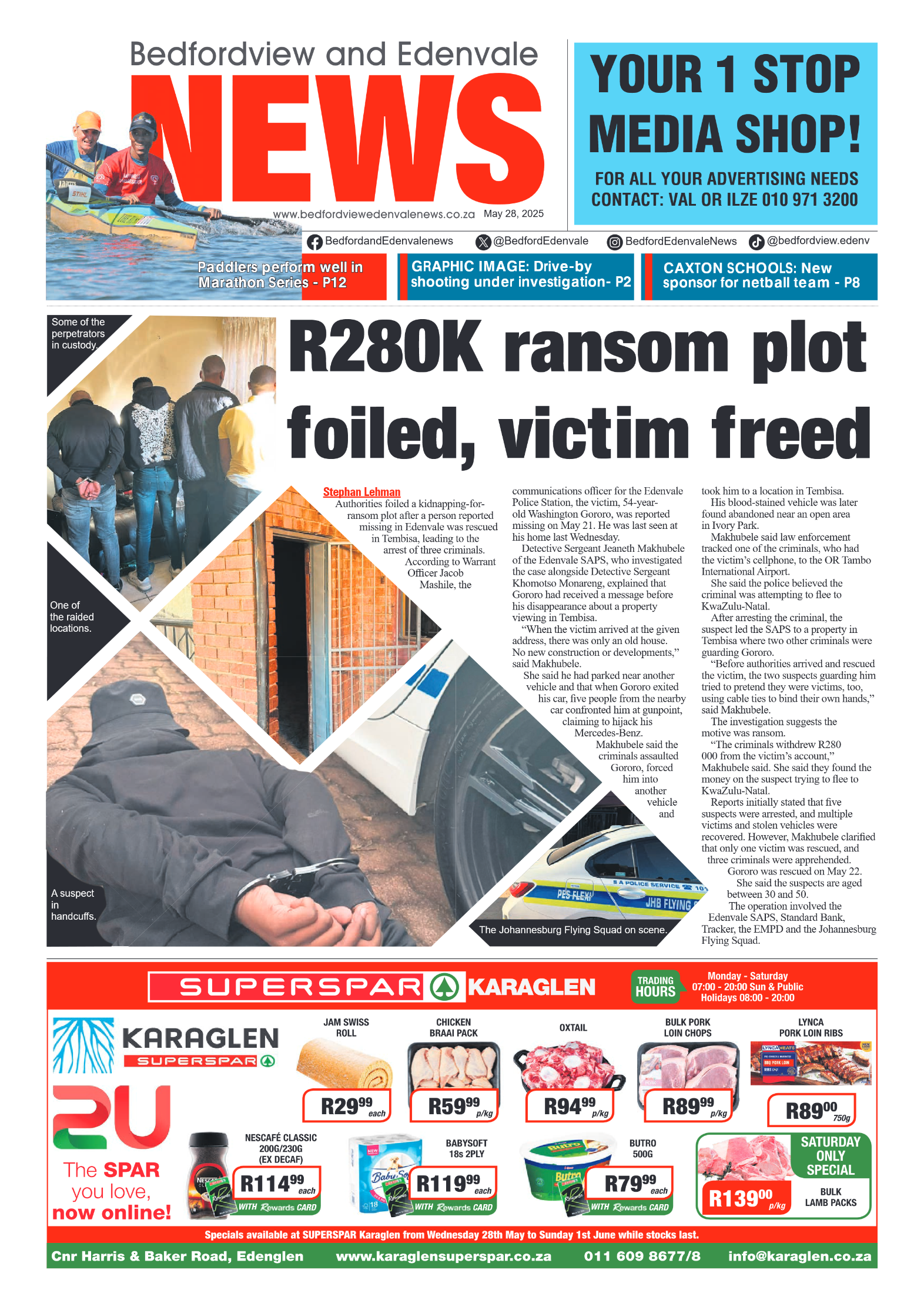 Bedfordview and Edenvale 28 May 2025 page 1