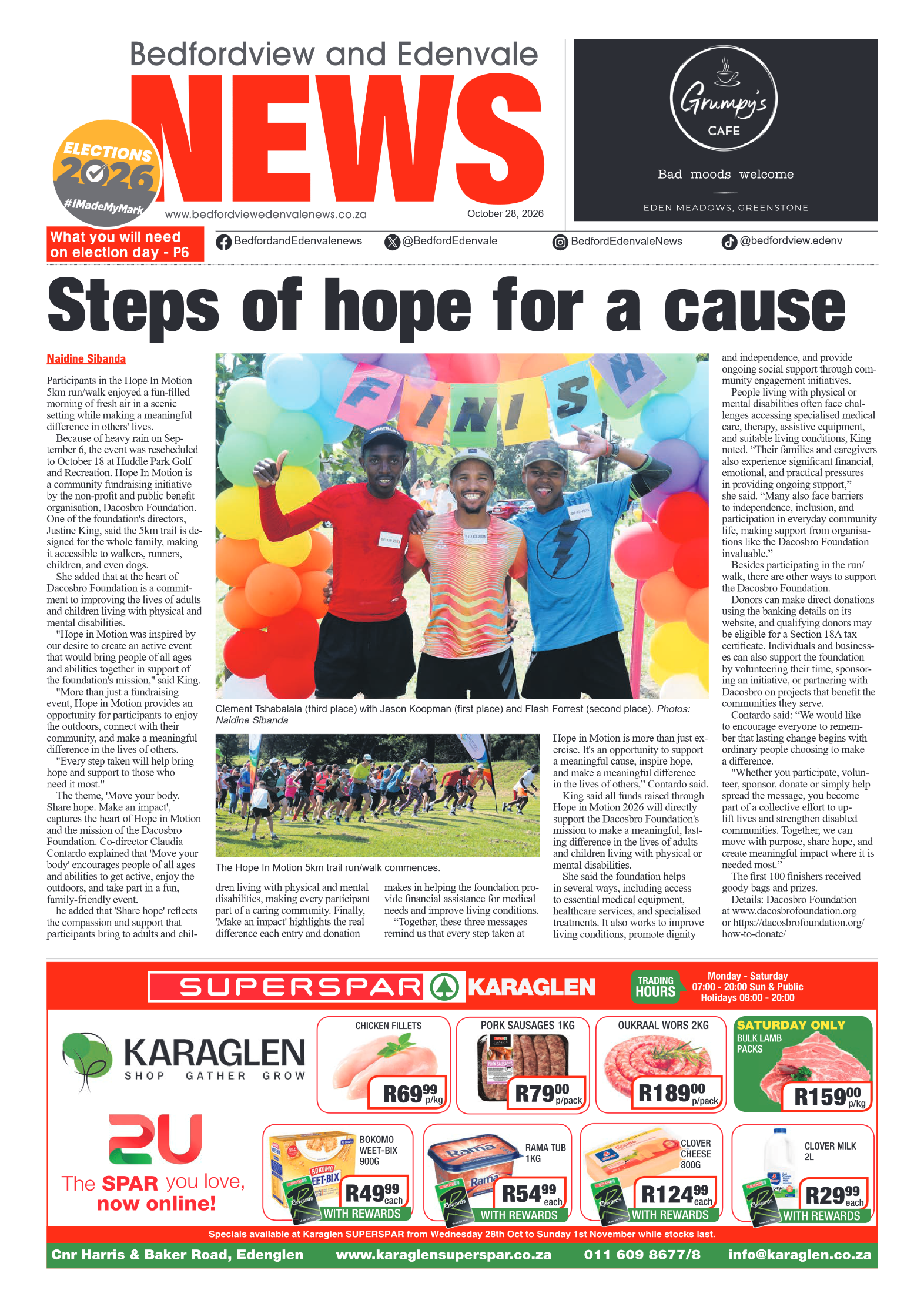 Bedfordview and Edenvale 28 October 2026 page 1