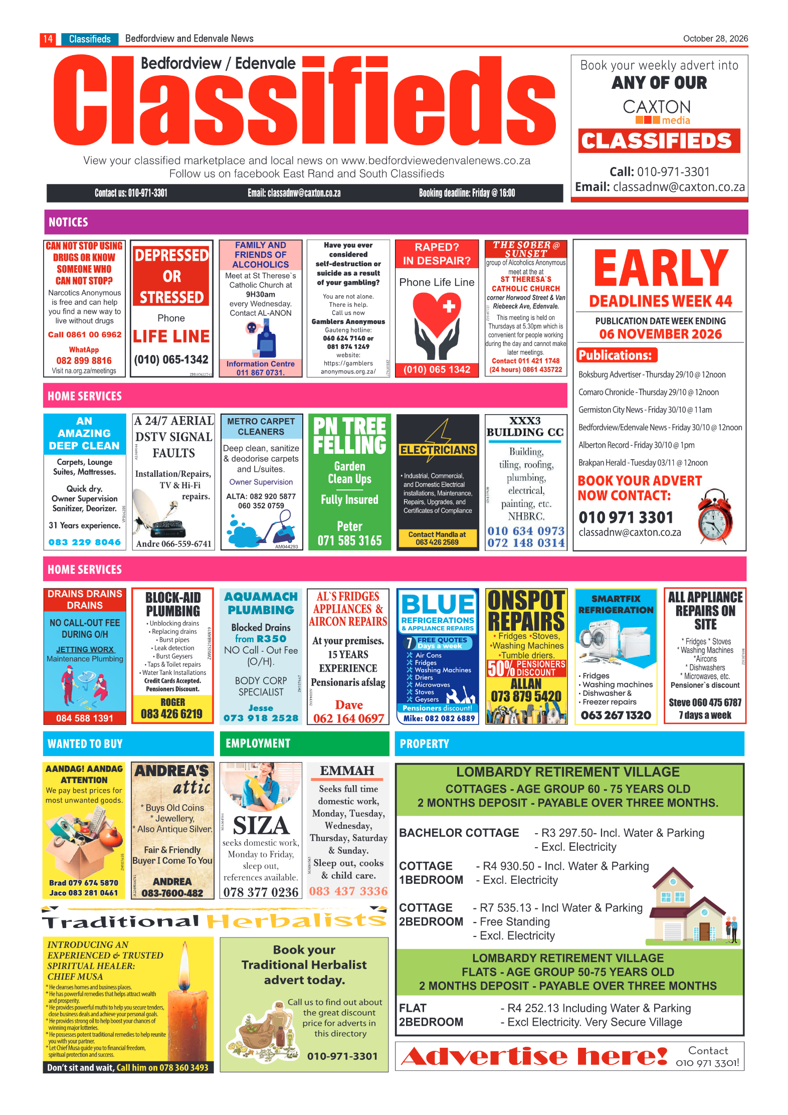 Bedfordview and Edenvale 28 October 2026 page 14