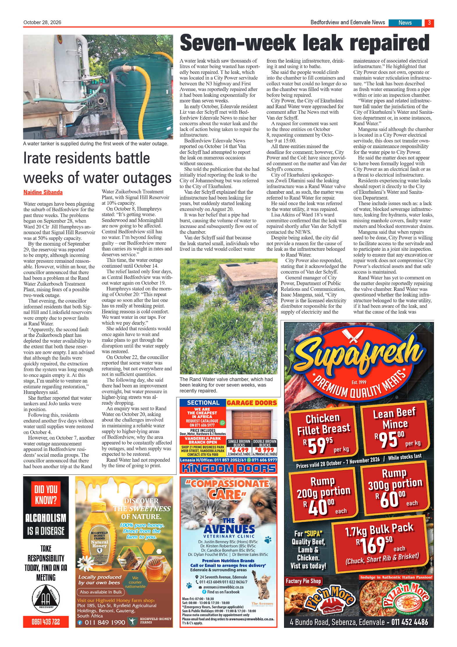 Bedfordview and Edenvale 28 October 2026 page 3