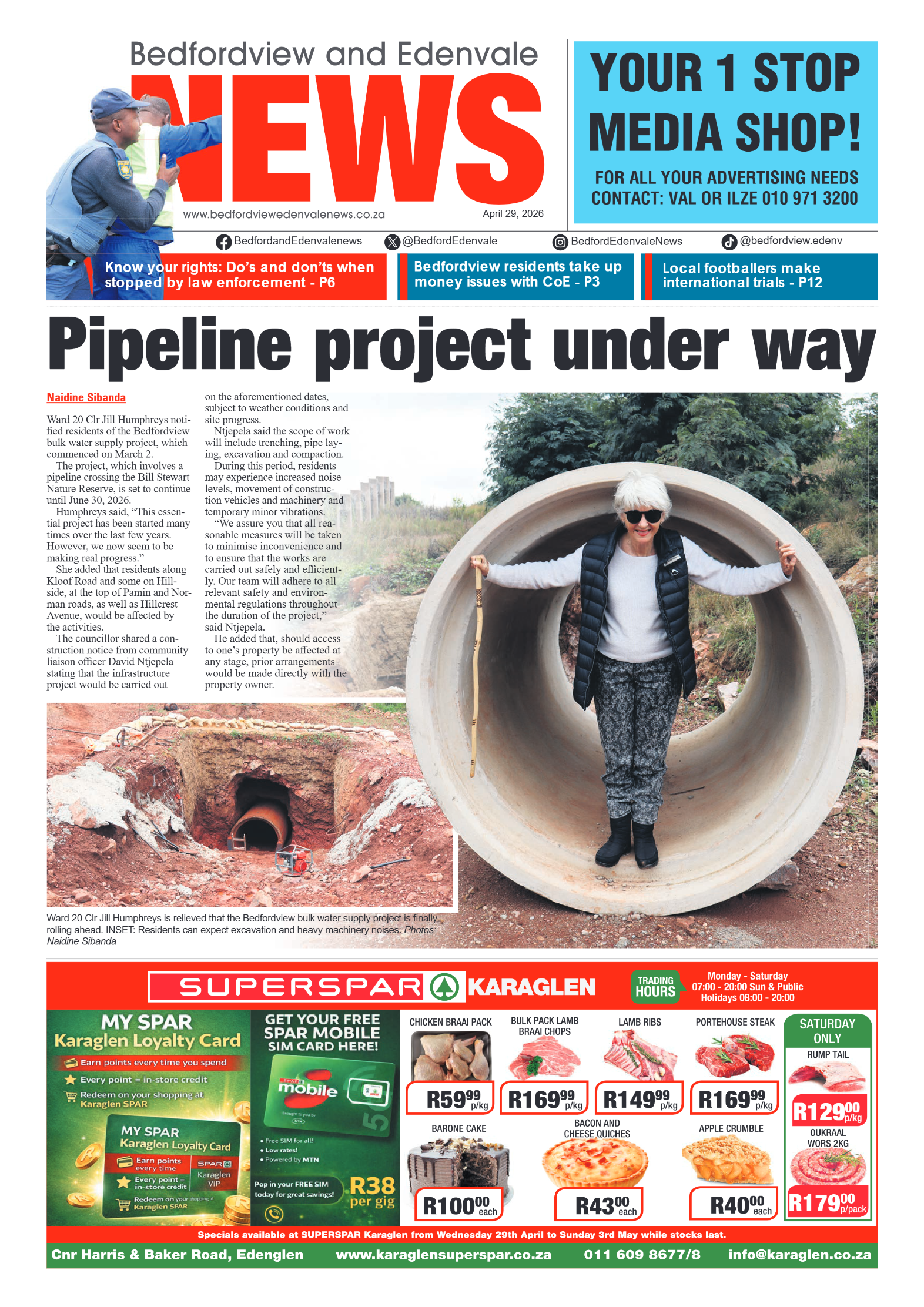 Bedfordview and Edenvale 29 April 2026 page 1