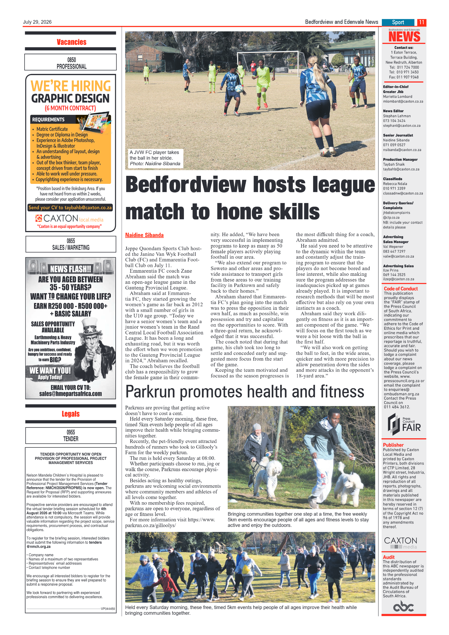 Bedfordview and Edenvale 29 July 2026 page 23