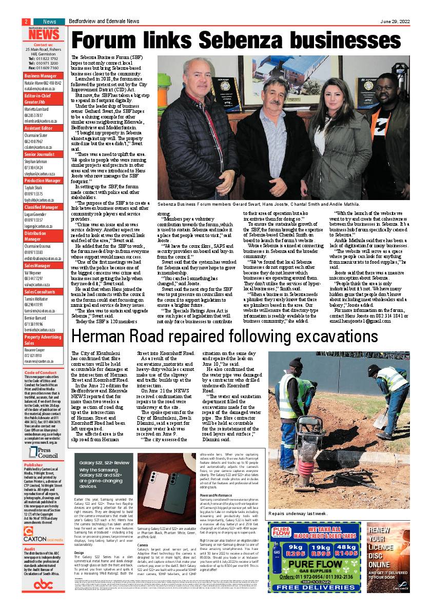 Bedfordview and Edenvale 29 June 2022 page 2