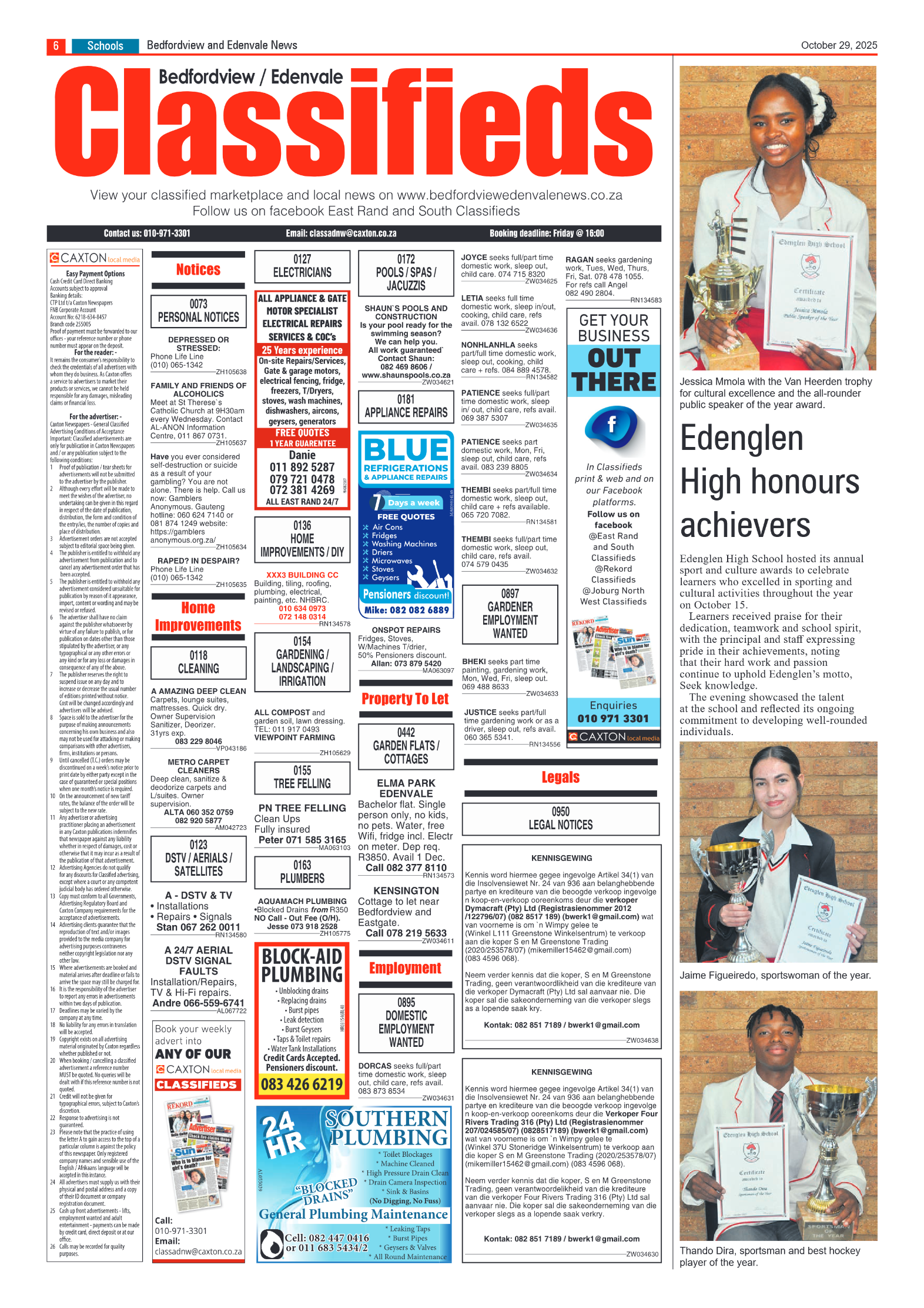 Bedfordview and Edenvale 29 October 2025 page 6