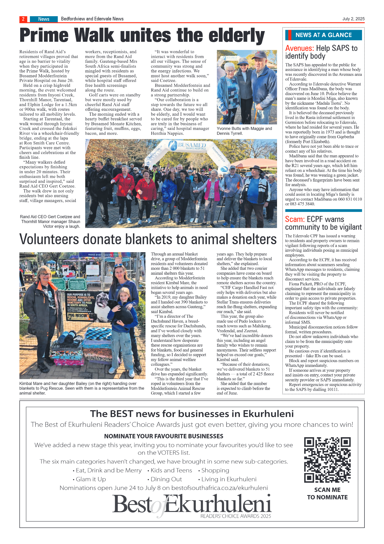 Bedfordview and Edenvale 2 July 2025 page 2