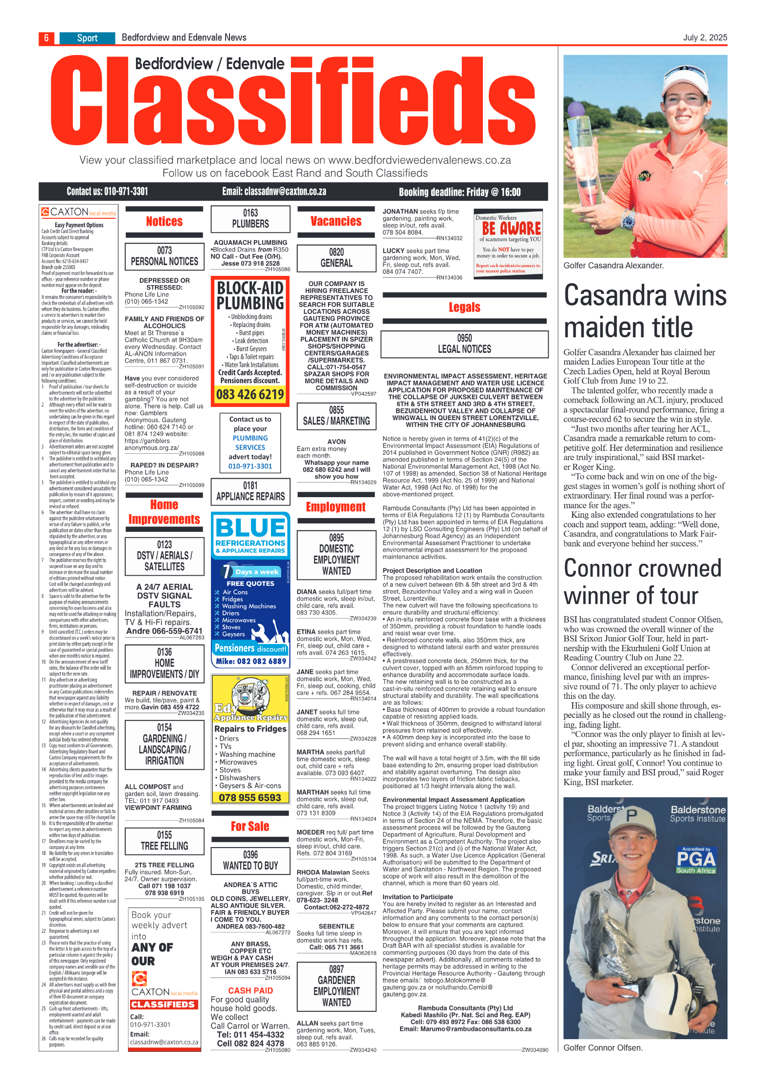 Bedfordview and Edenvale 2 July 2025 page 6