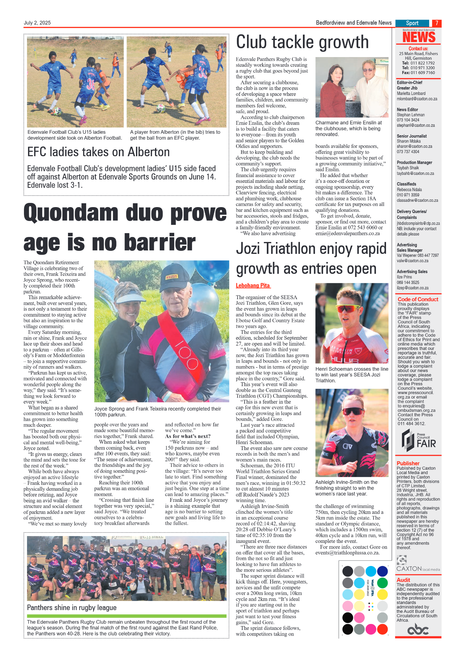 Bedfordview and Edenvale 2 July 2025 page 7