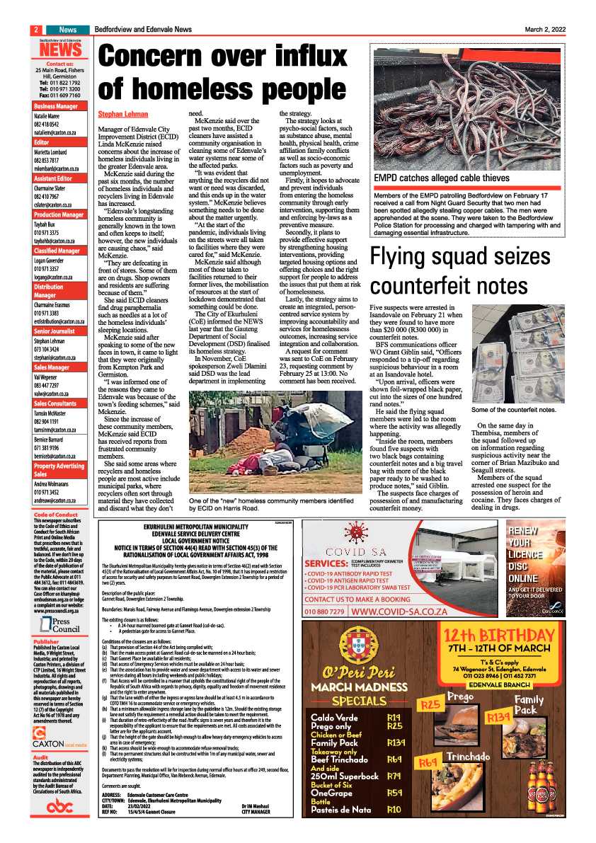 Bedfordview and Edenvale 2 March 2022 page 2