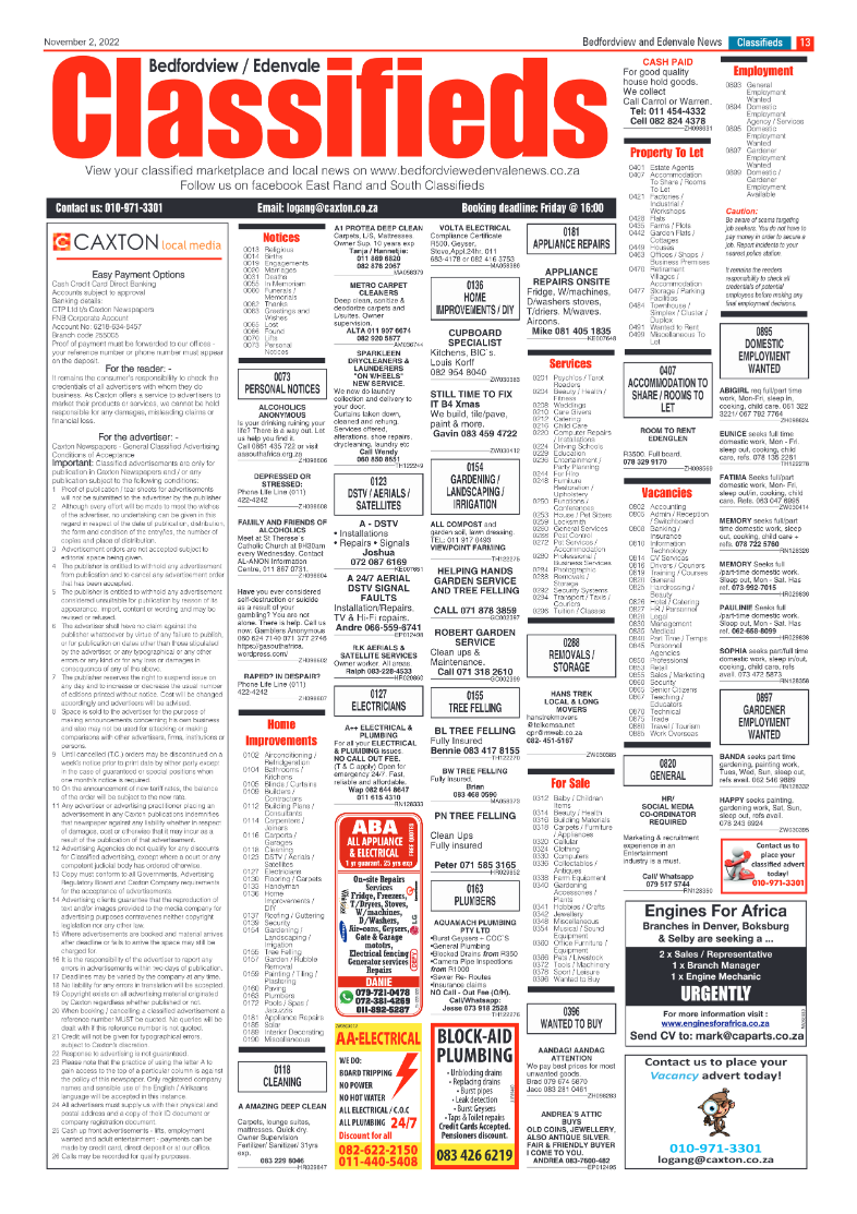 Bedfordview and Edenvale 2 Nov 2022 page 21