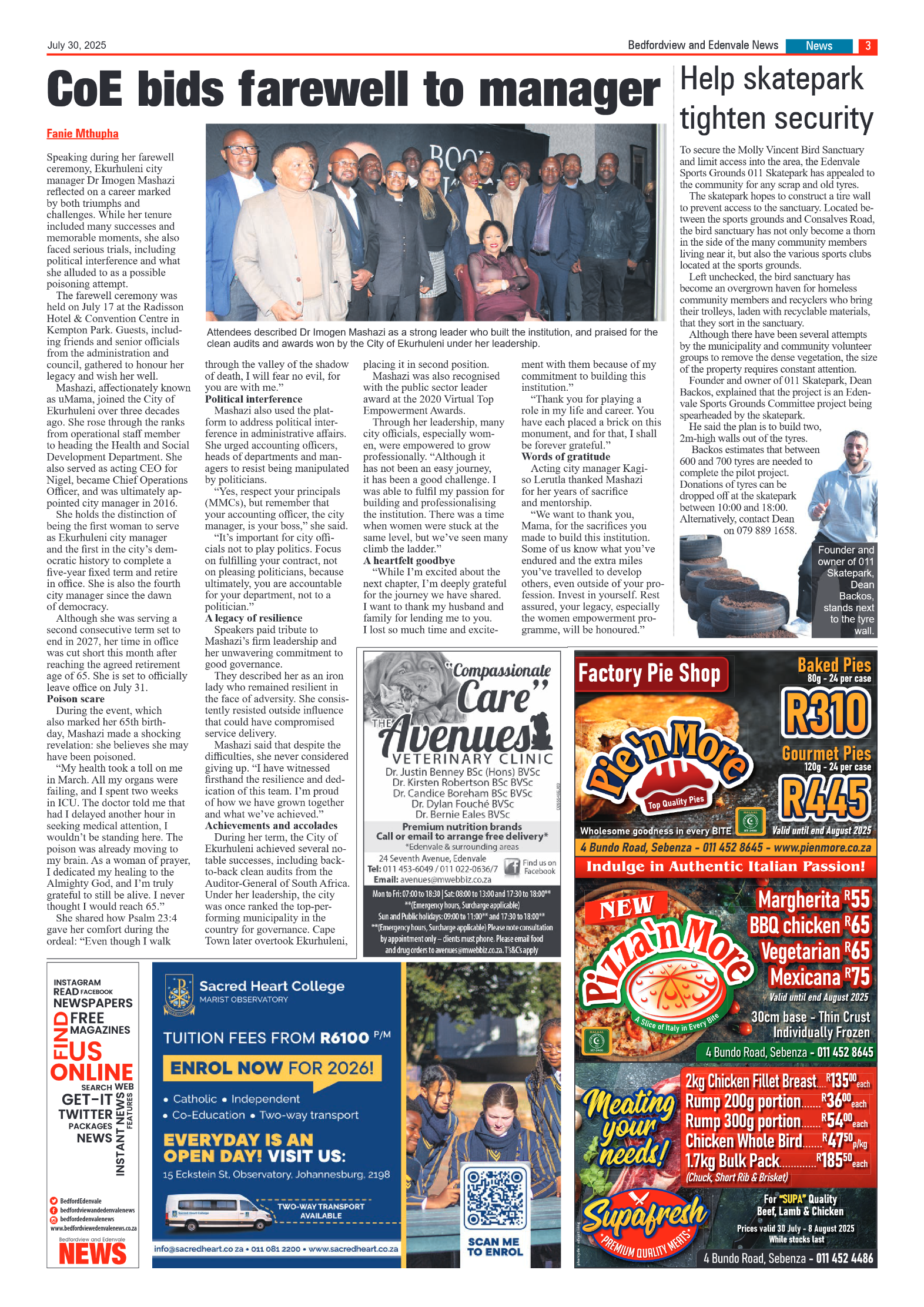 Bedfordview and Edenvale 30 July 2025 page 3
