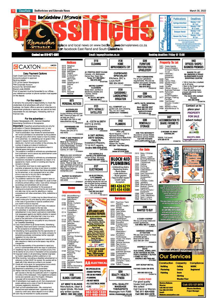 Bedfordview and Edenvale 30 March 2022 page 18