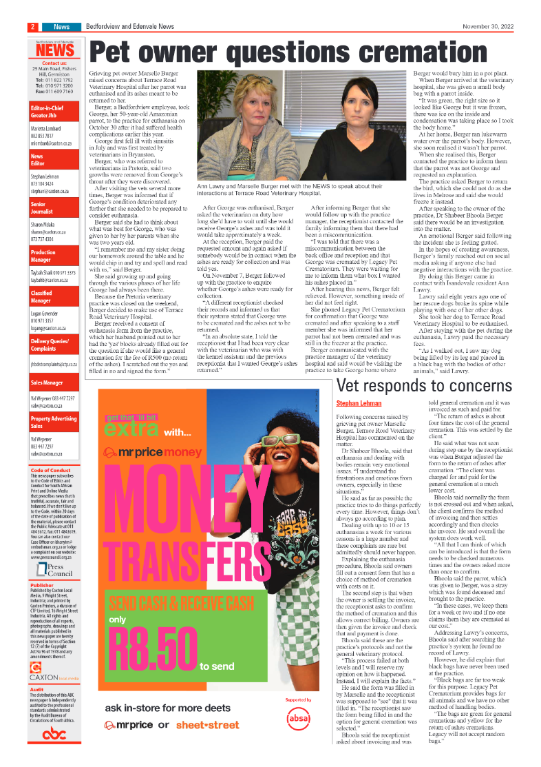 Bedfordview and Edenvale 30 Nov 2022 page 2