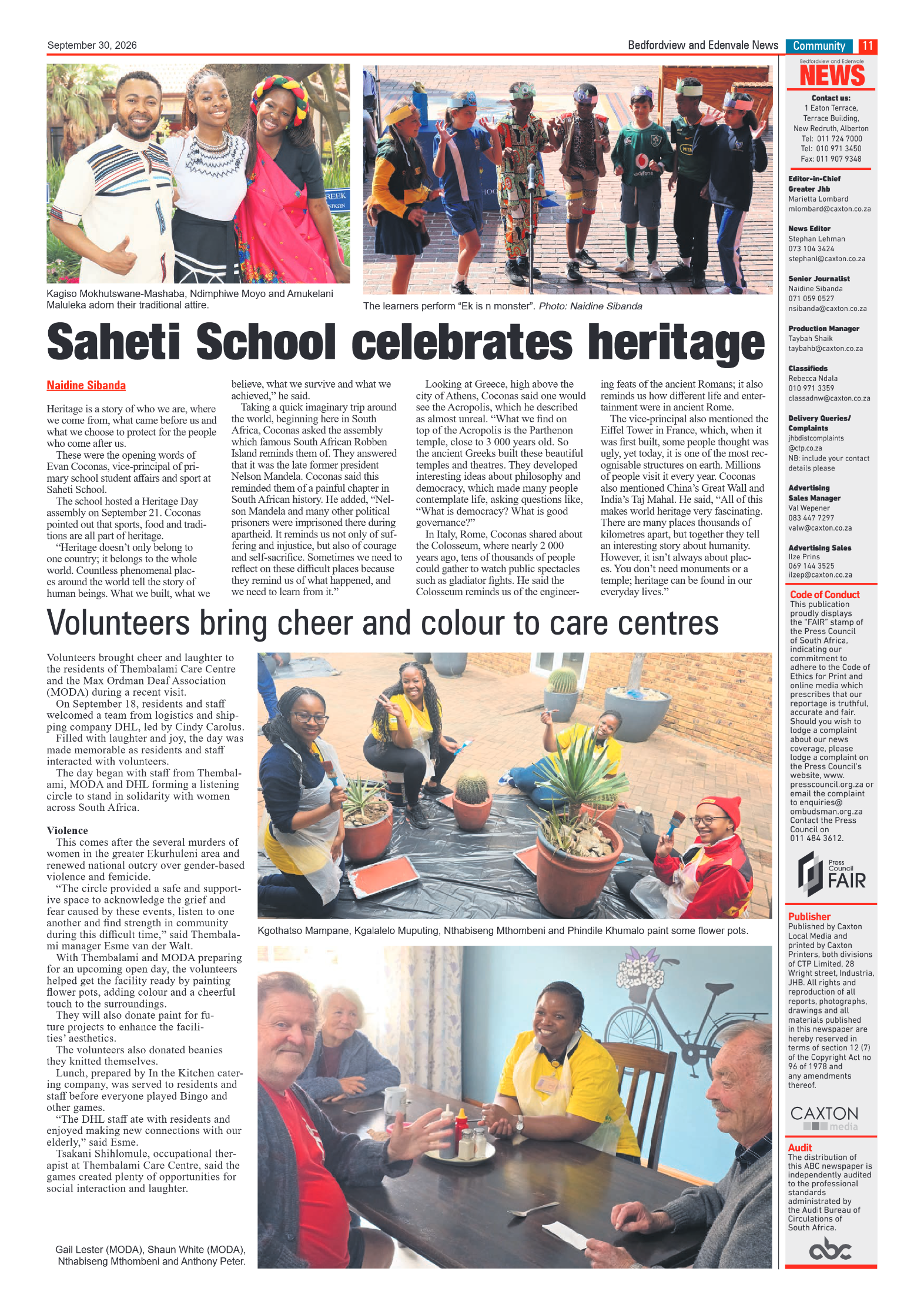 Bedfordview and Edenvale 30 September 2026 page 11