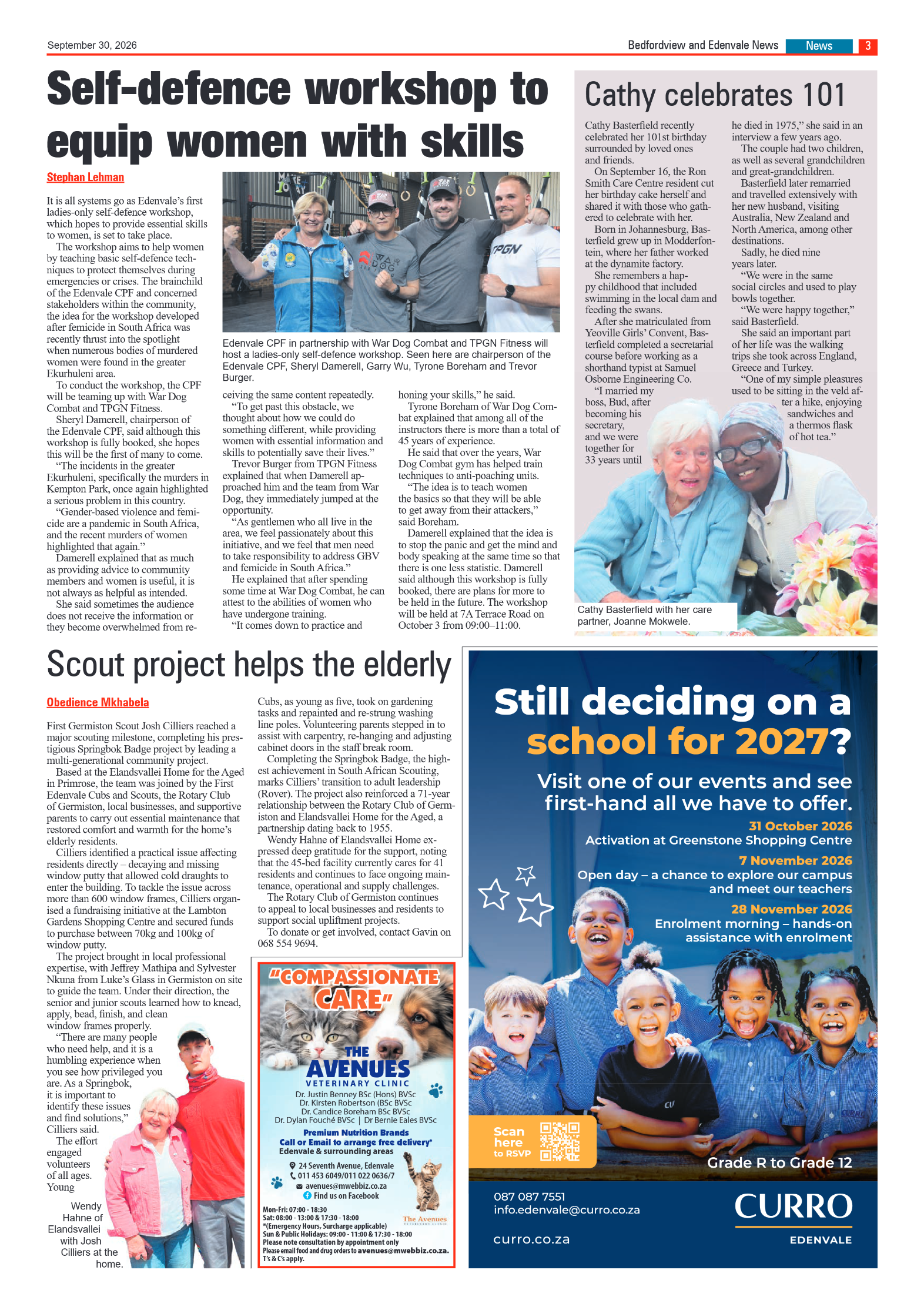 Bedfordview and Edenvale 30 September 2026 page 3