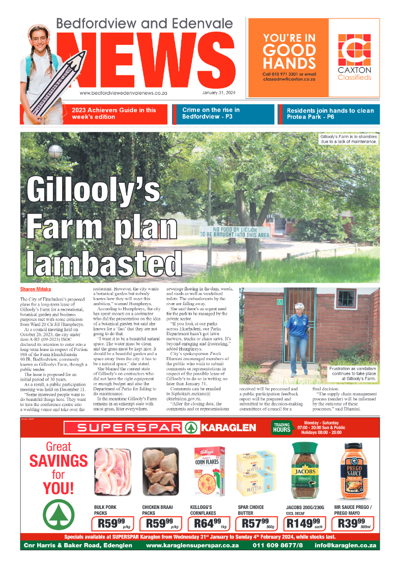 Bedfordview and Edenvale 31 January 2024 page 1
