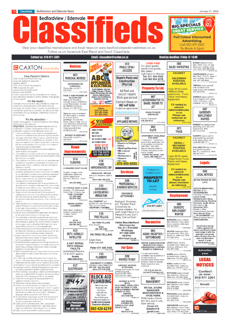 Bedfordview and Edenvale 31 January 2024 page 26