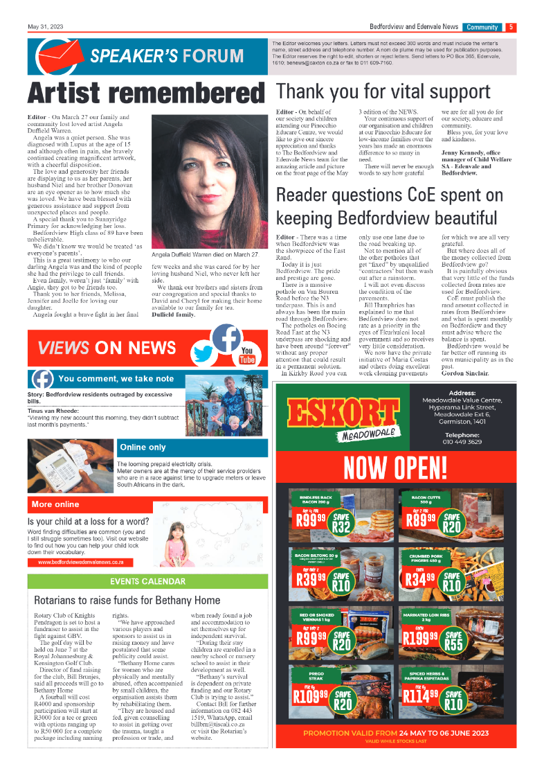 Bedfordview and Edenvale 31 May 2023 page 5