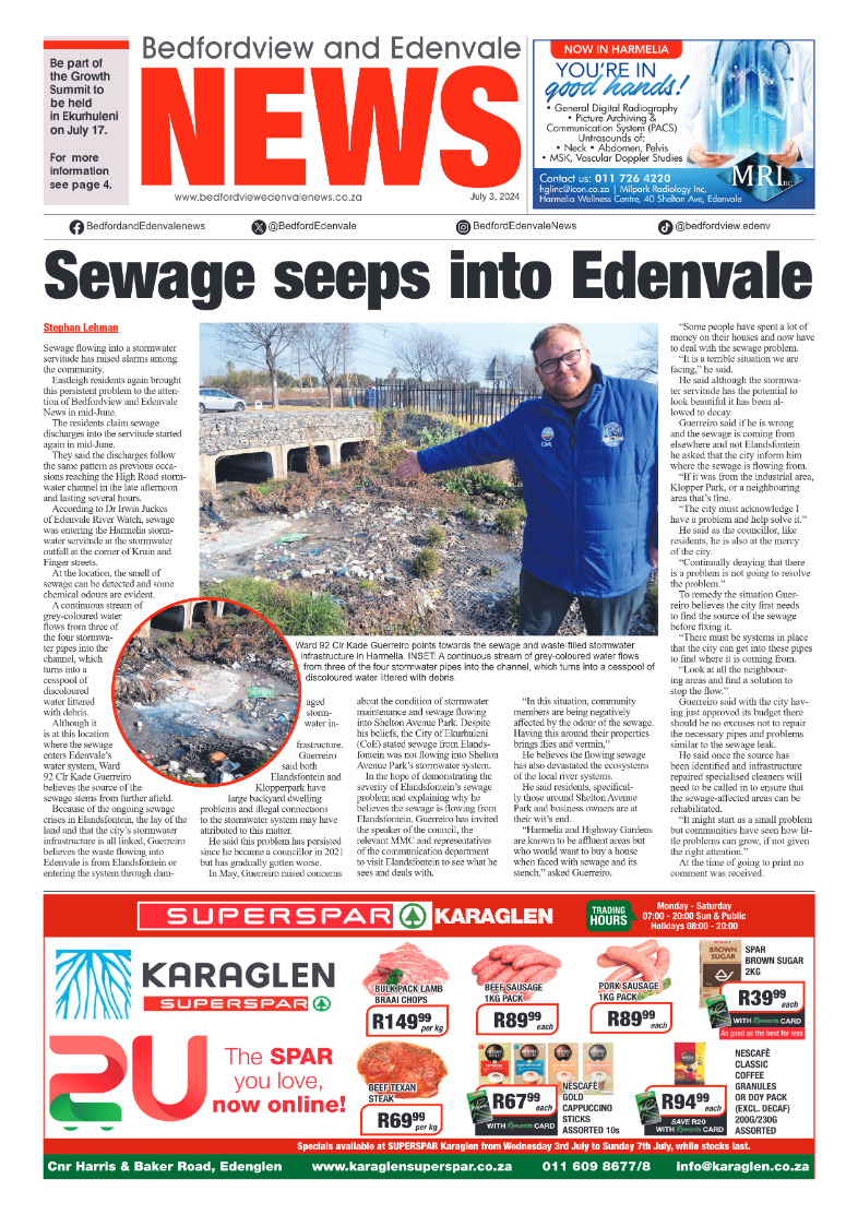 Bedfordview and Edenvale 3 July 2024 page 1