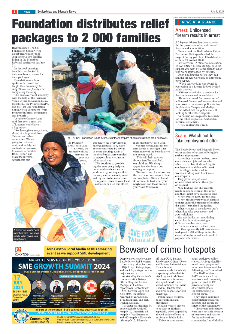 Bedfordview and Edenvale 3 July 2024 page 2
