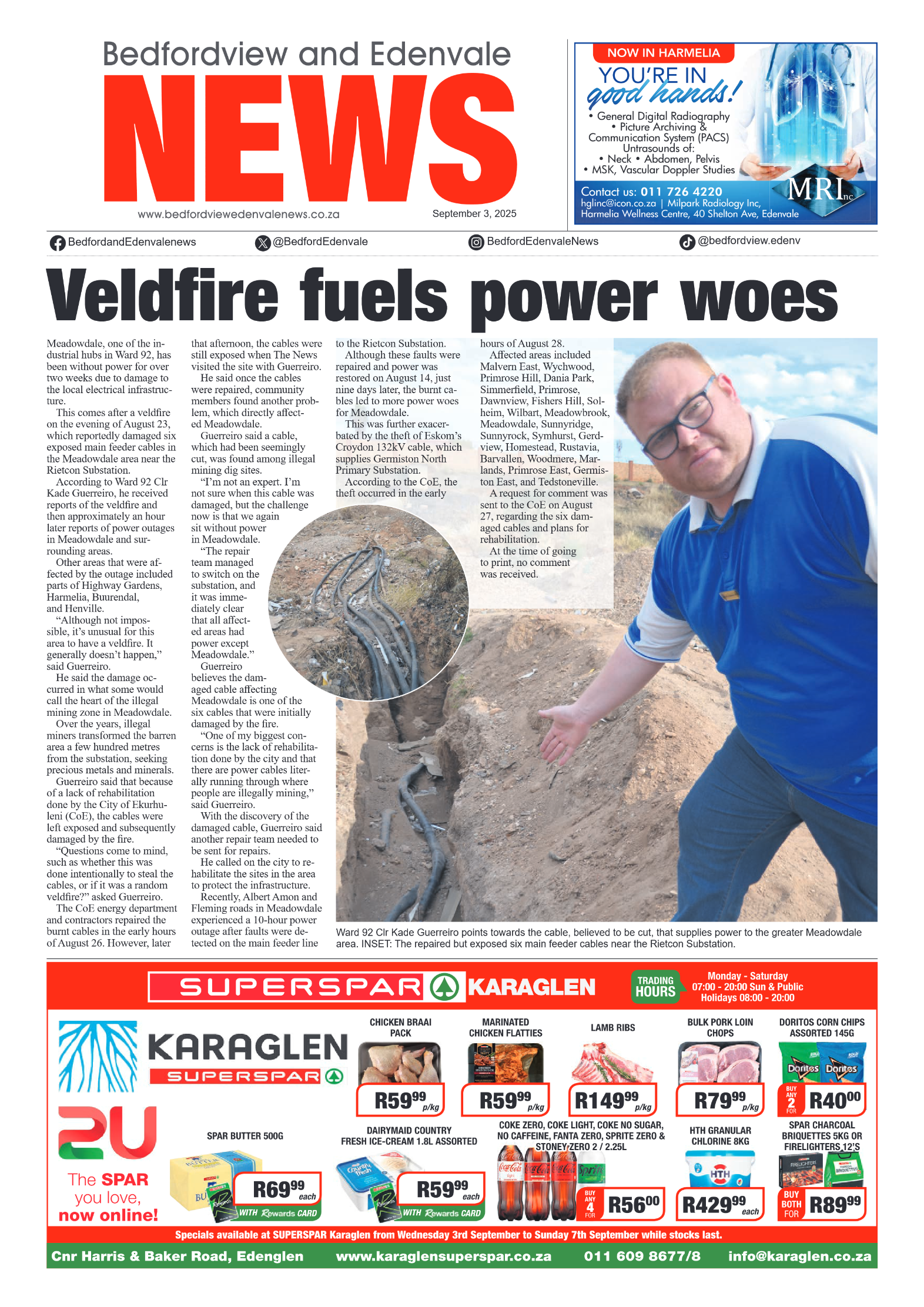 Bedfordview and Edenvale 3 September 2025 page 1