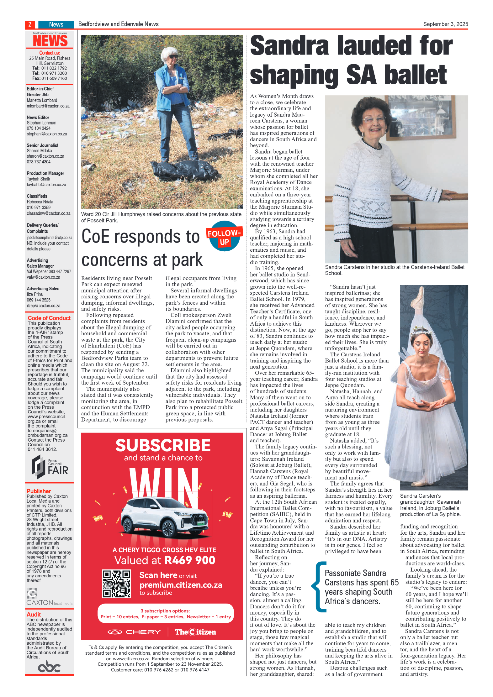 Bedfordview and Edenvale 3 September 2025 page 2