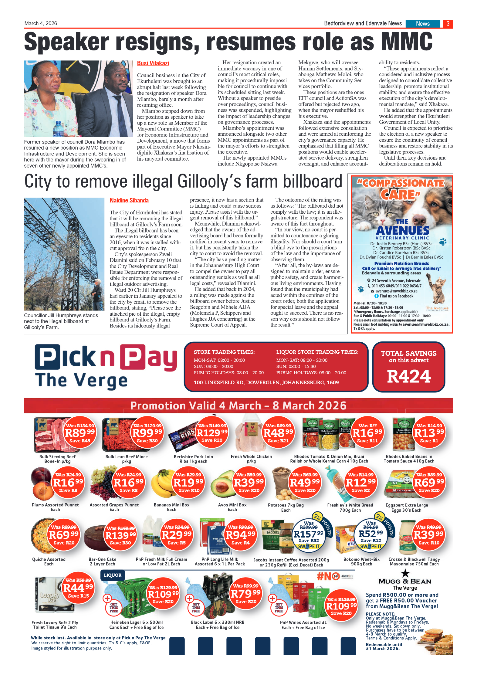 Bedfordview and Edenvale 4 March 2026 page 3