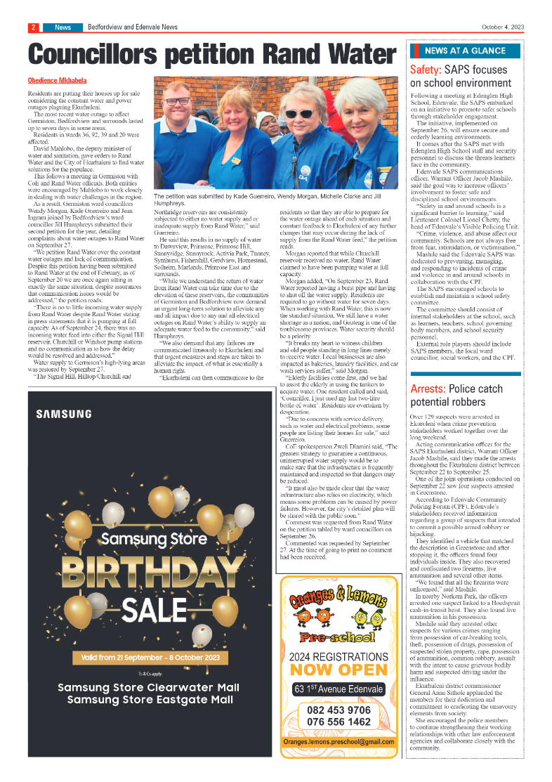 Bedfordview and Edenvale 4 October 2023 page 2