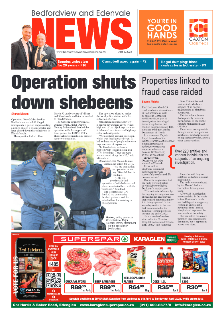 Bedfordview and Edenvale 5 April 2023 page 1