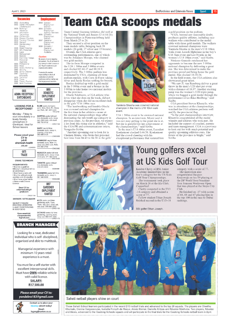 Bedfordview and Edenvale 5 April 2023 page 15