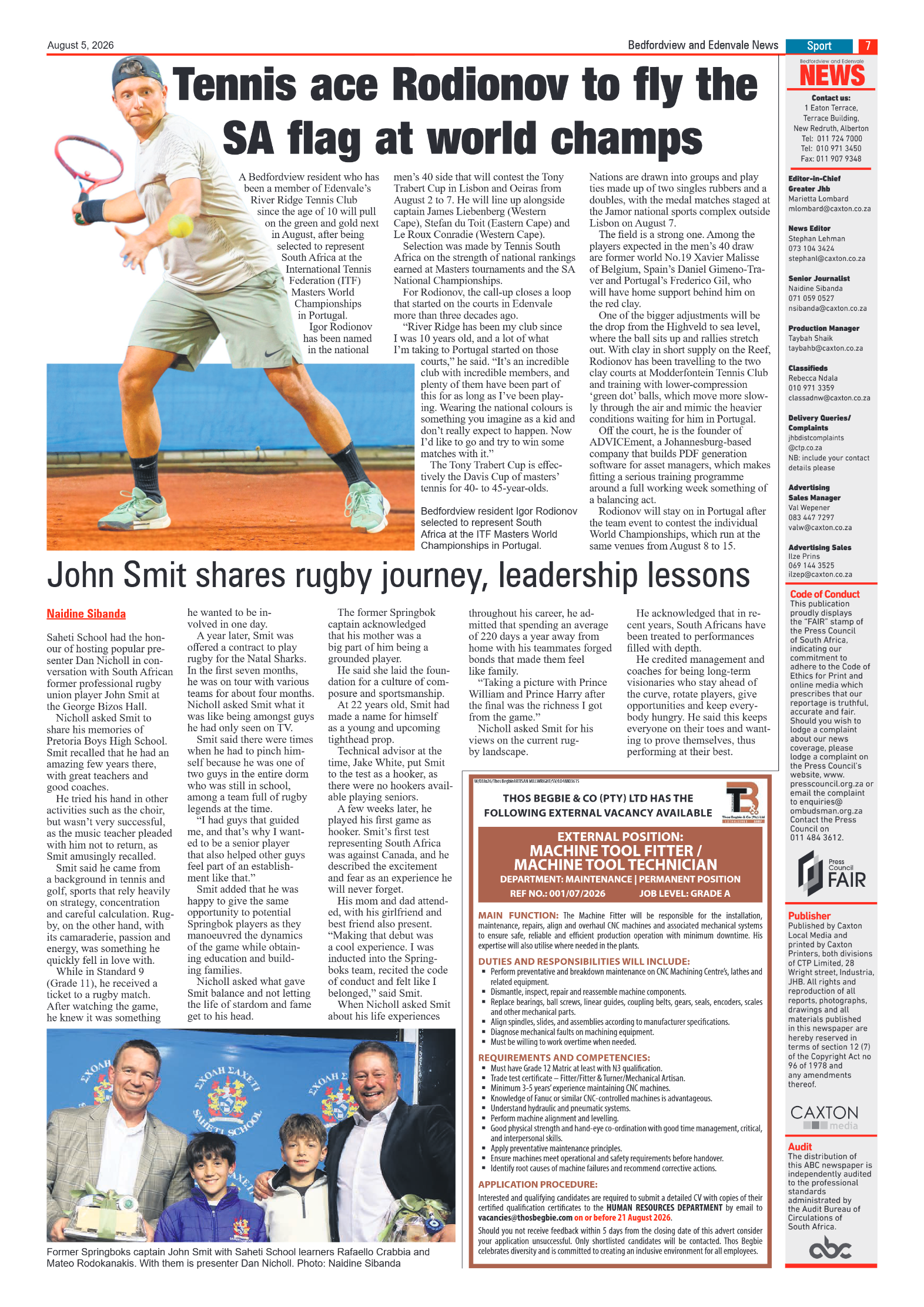 Bedfordview and Edenvale 5 August 2026 page 9