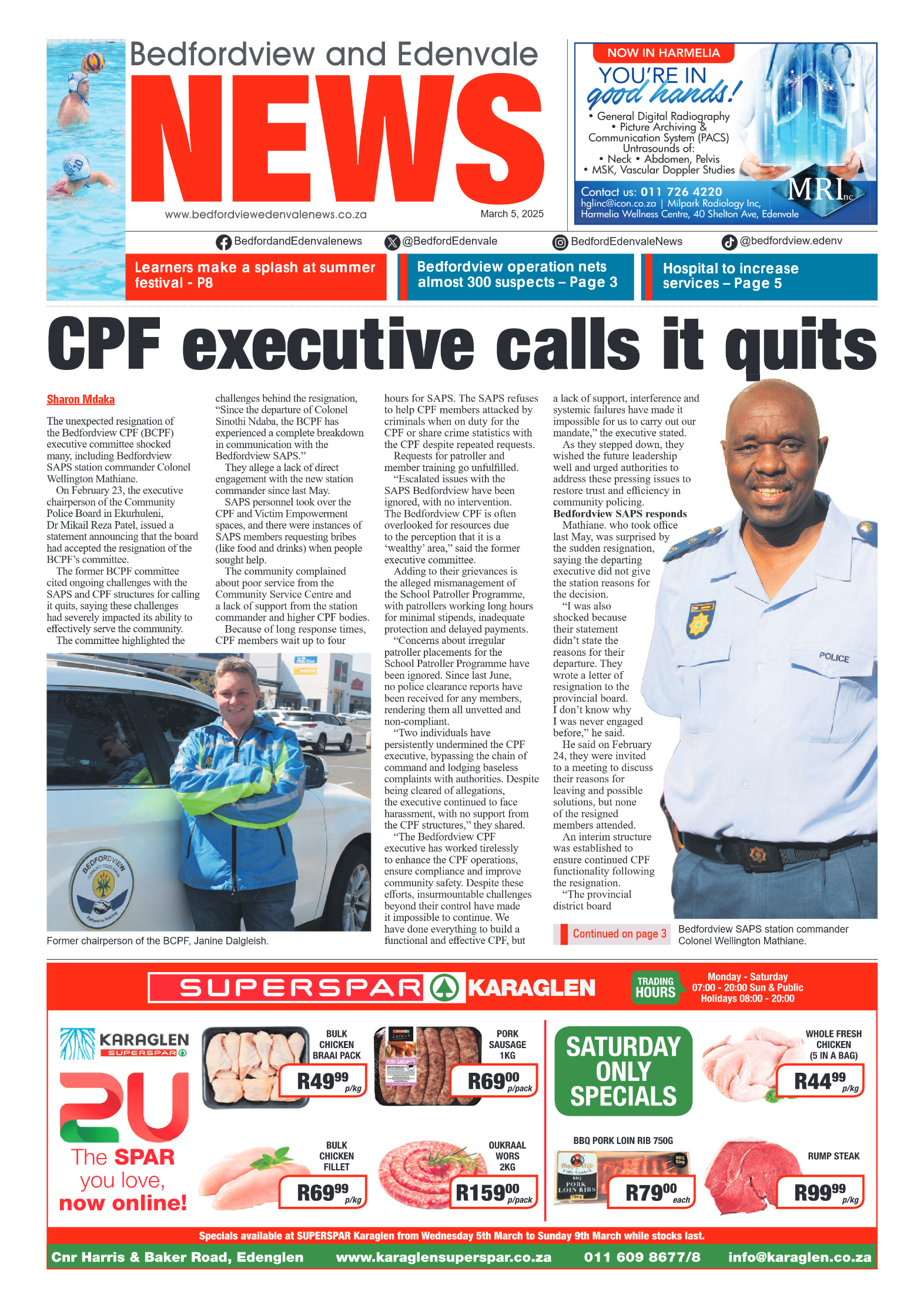 Bedfordview and Edenvale 5 March 2025 page 1