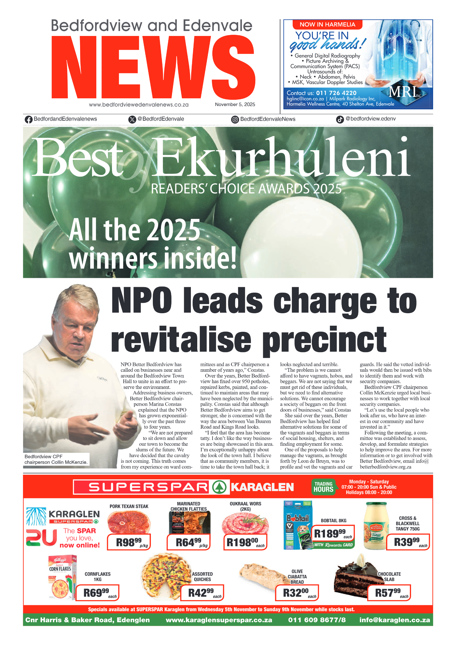 Bedfordview and Edenvale 5 November 2025 page 1