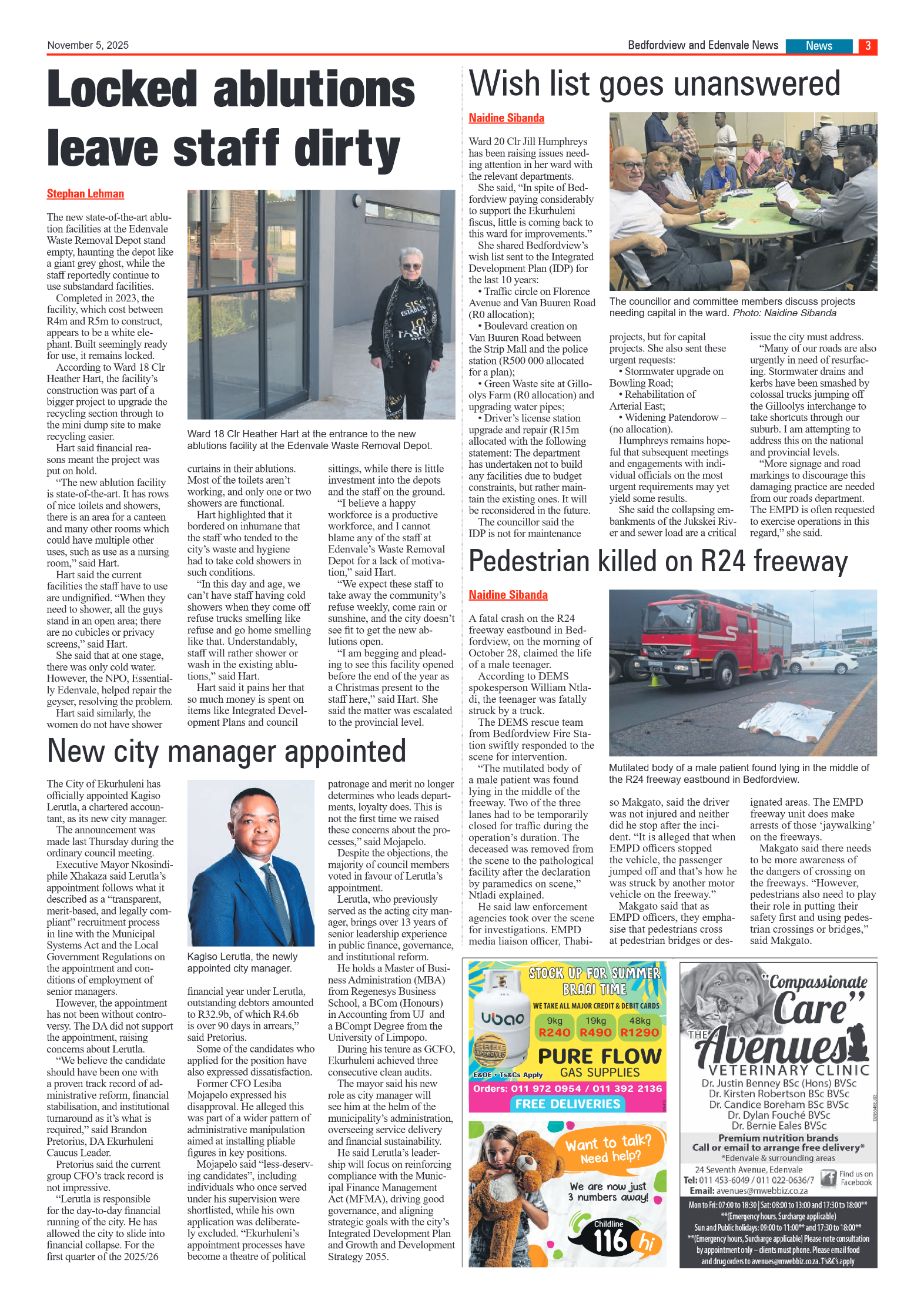 Bedfordview and Edenvale 5 November 2025 page 3