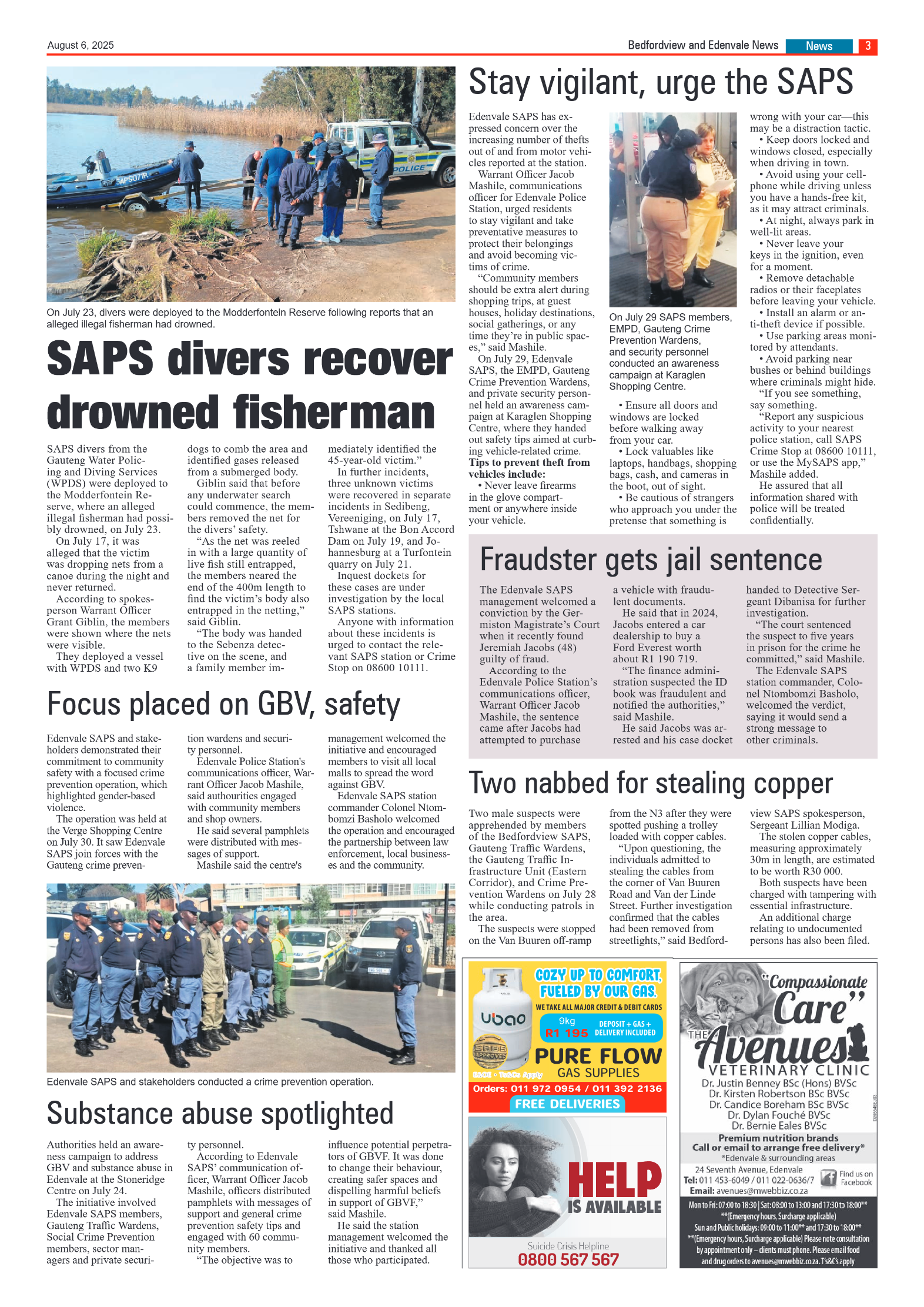Bedfordview and Edenvale 6 August 2025 page 3