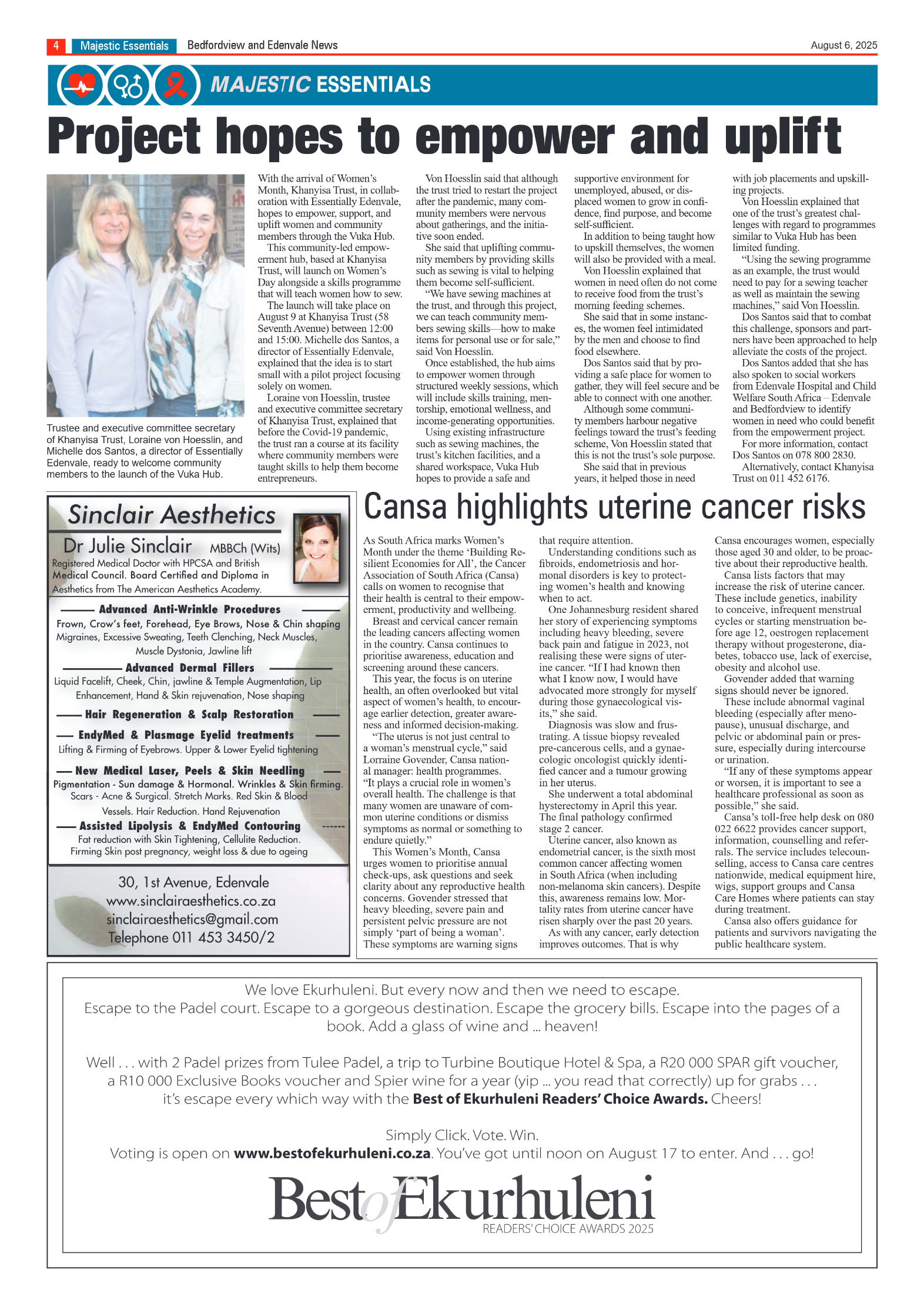 Bedfordview and Edenvale 6 August 2025 page 4