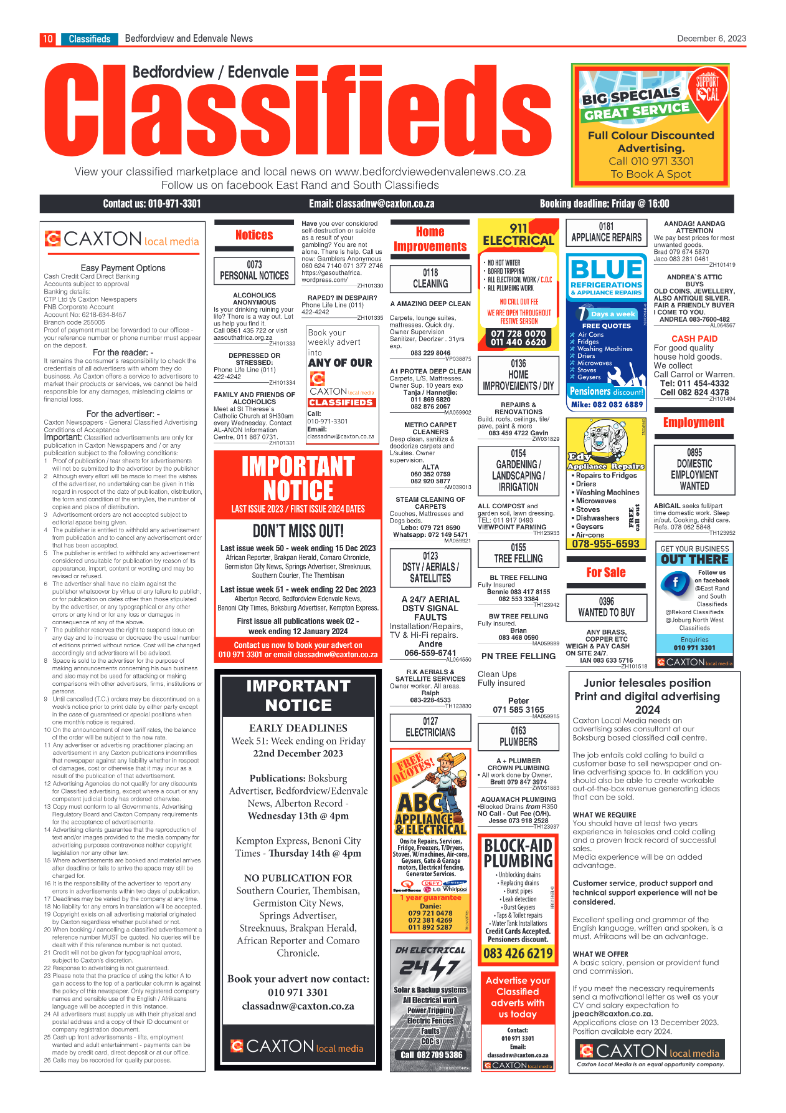Bedfordview and Edenvale 6 December 2023 page 10