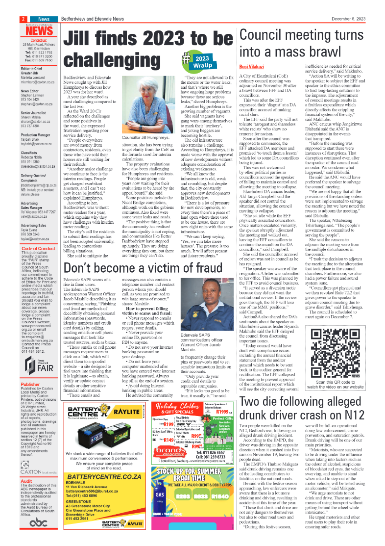 Bedfordview and Edenvale 6 December 2023 page 2